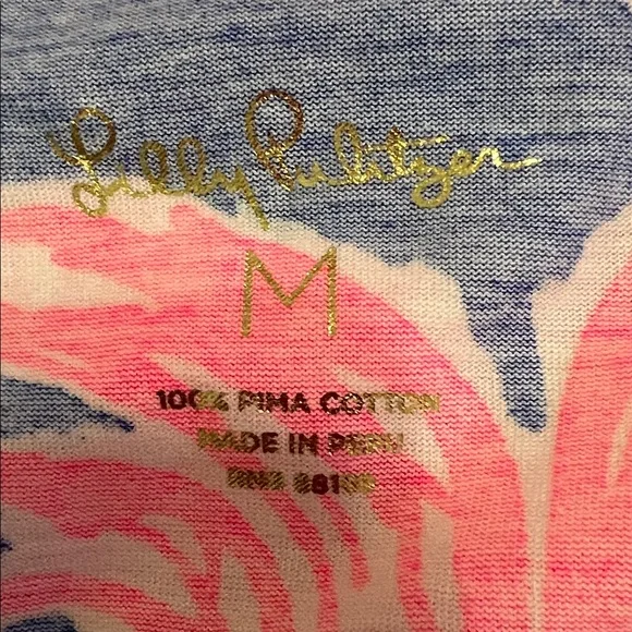 Lilly Pulitzer Pink and Blue Pineapple Dress - Picture 4 of 4